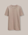 Playera Larga Slim Lila,CAFE
